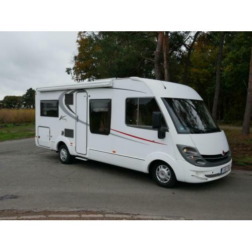Bürstner Viseo 707 3.0 180PK Frans bed 2x Solar TV NAVI 5PER