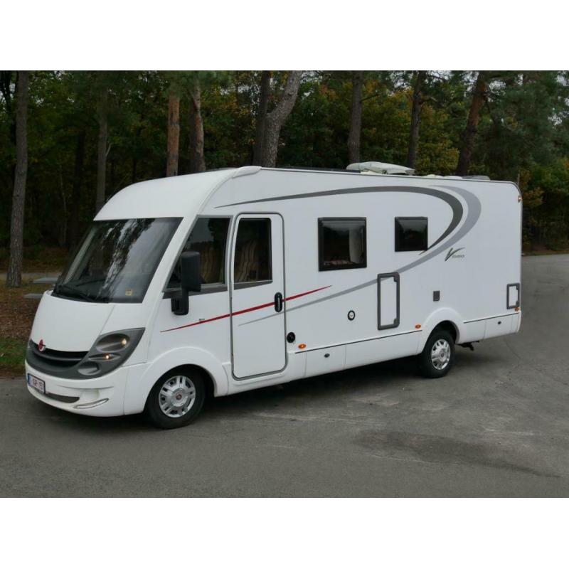 Bürstner Viseo 707 3.0 180PK Frans bed 2x Solar TV NAVI 5PER