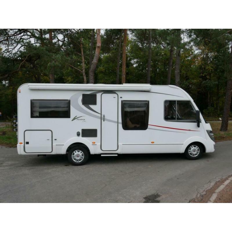 Bürstner Viseo 707 3.0 180PK Frans bed 2x Solar TV NAVI 5PER