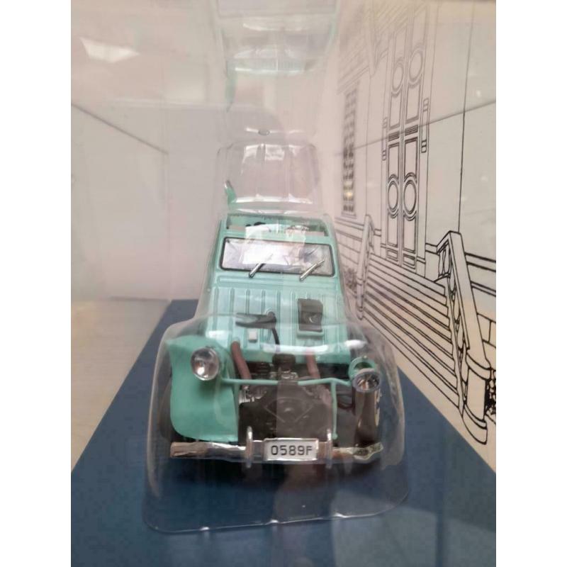 Voiture Tintin 1/24 : La 2 CV cassée