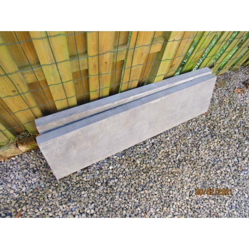 seuil 2 pièces 1000 x 250 x 50 mm