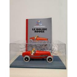 Voiture Tintin 1/24 : Le bolide rouge