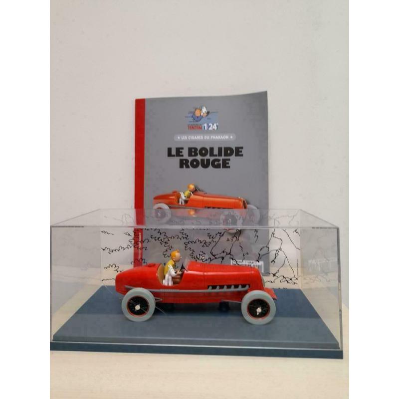Voiture Tintin 1/24 : Le bolide rouge