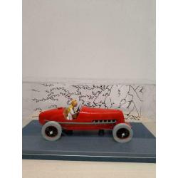 Voiture Tintin 1/24 : Le bolide rouge