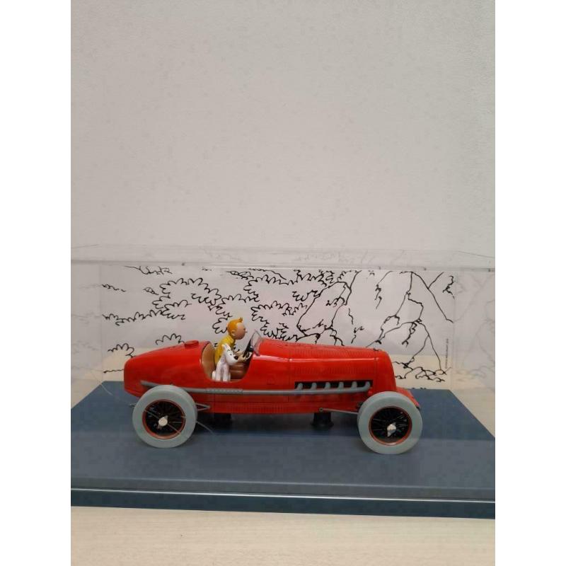 Voiture Tintin 1/24 : Le bolide rouge