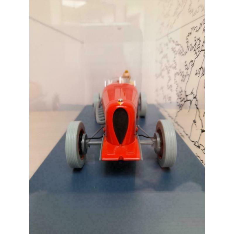 Voiture Tintin 1/24 : Le bolide rouge