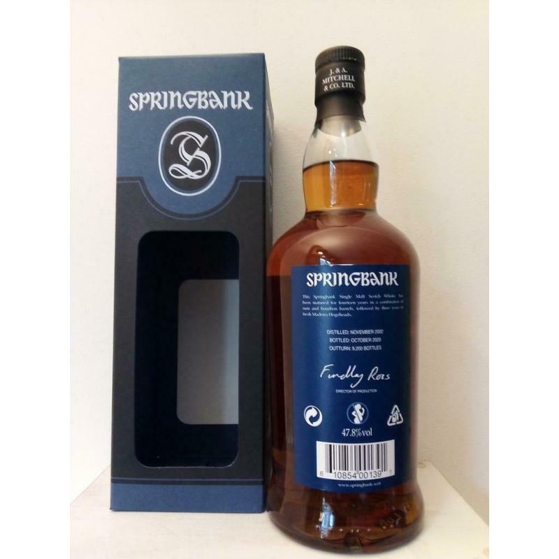 Springbank 17 y Madeira