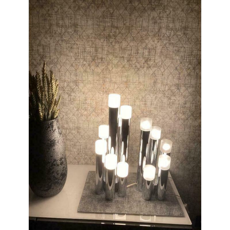 2 lampes de table vintage Sciolari des années 70! Parfait ét