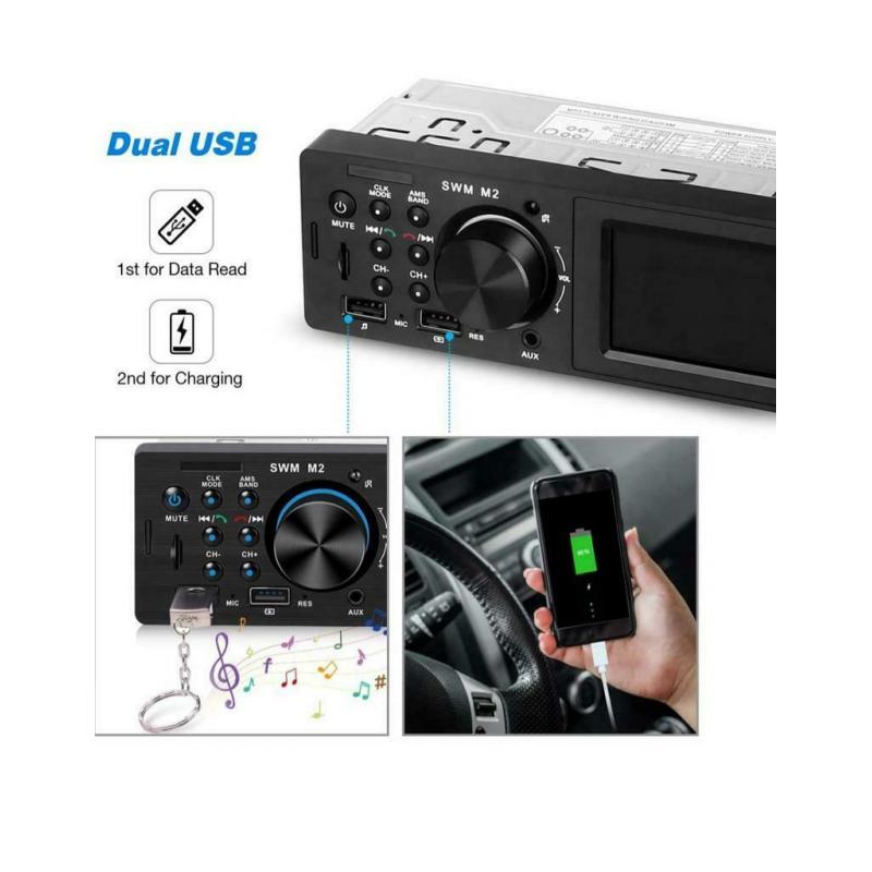 Car MP3 bluetooth avec deux ports USB