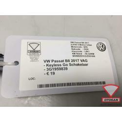 VW Passat B8 2017 Start Stop Schakelaar Keyless 3G1959839