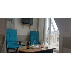 Studio aan zee /zeezicht nieuwpoort/bad voor 2 pers.