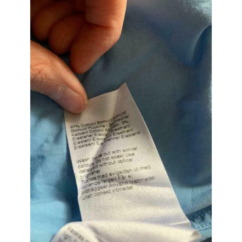 Filippa K blauw overhemd maat M