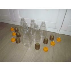 Knijpflessen Honing 500gram