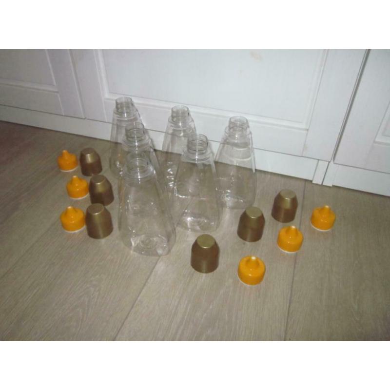 Knijpflessen Honing 500gram
