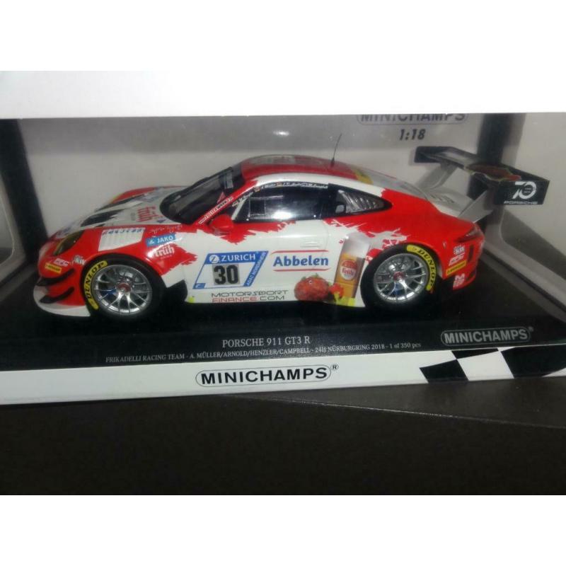 Porsche 911 GT3 R-1/18 minichamps