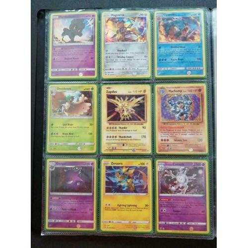 Kaart pakketjes van verschillende sets (Engels)