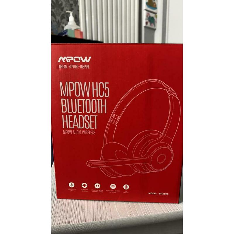 Casque sans fil avec micro (pour Skype, Teams,...)