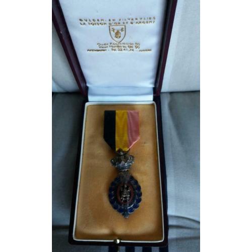 belgische medaille 'bekwaamheid-zedelijkheid'