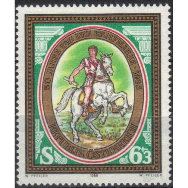 Oostenrijk 1985 - Yvert 1660 - Dag van de Postzegel (PF)