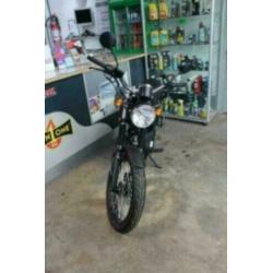 HANWAY RAW cafe racer B klasse mat zwart nieuwe brommer