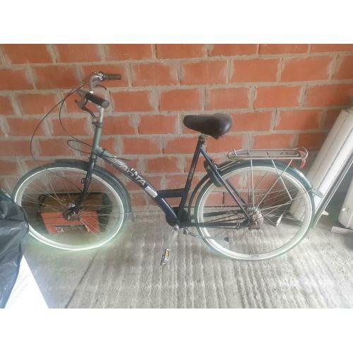 Mannen en dames fiets