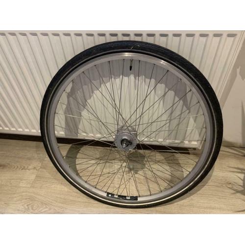 Shimano voorwiel met naafdynamo