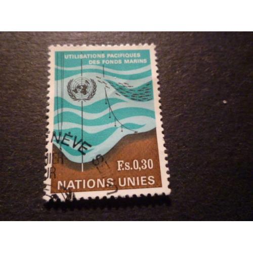 UNO/ONU (Geneve) 1971 Mi NT-GE 15(o) Gestempeld/Oblitéré