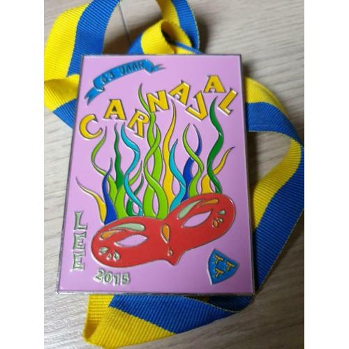 Karnaval medaille Lede 2015