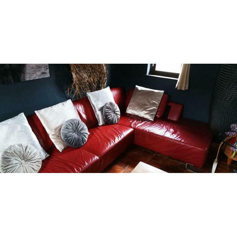 Salon en cuir