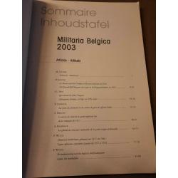Militaria Belgica 2003