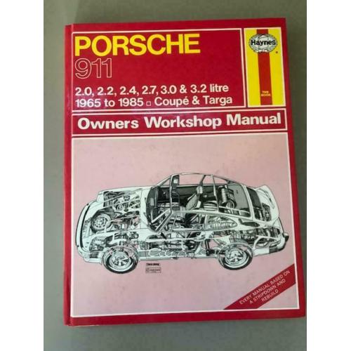 Haynes boek Porsche 911