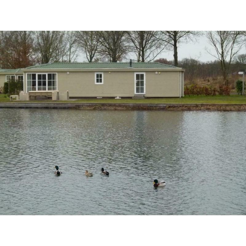 Wellness chalet aan vis- en recreatieplas, Overijssel