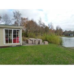 Wellness chalet aan vis- en recreatieplas, Overijssel