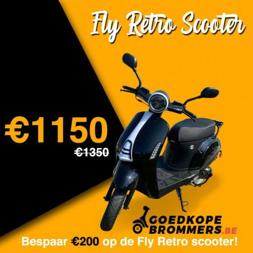 Gloednieuwe Fly scooter kopen? Nu superpromo!!!