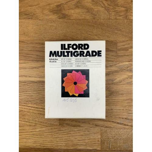 Ilford contrast filter set