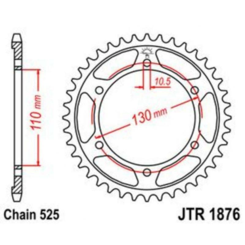 Kit chaine suzuki gsx-s 750 17/20
