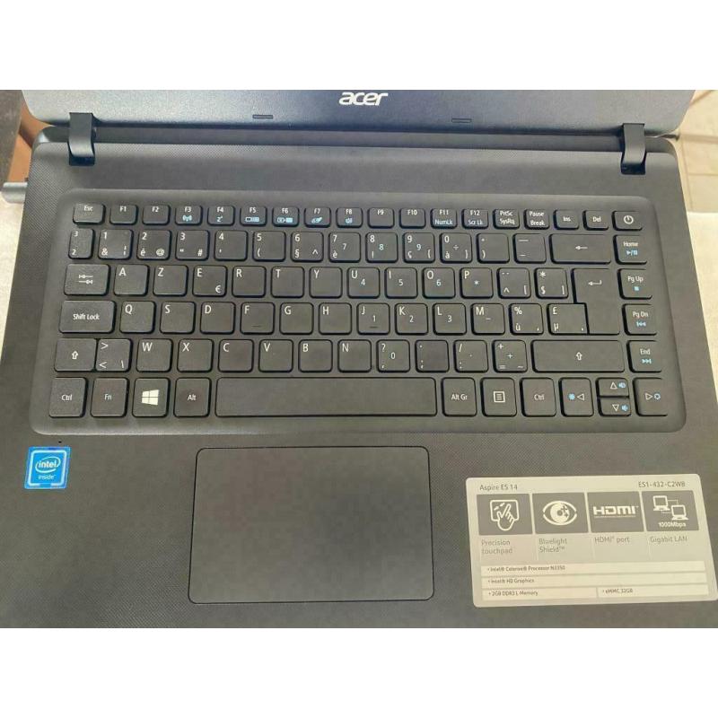 Laptop Acer Aspire ES14 in zeer goede staat (Azerty)