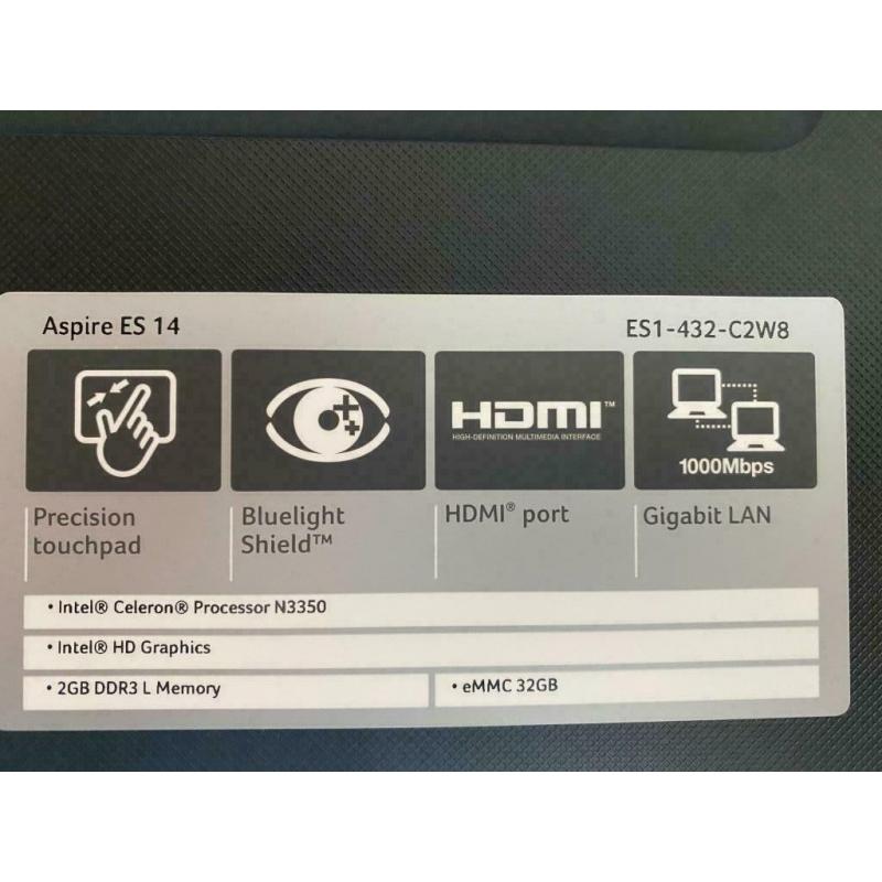 Laptop Acer Aspire ES14 in zeer goede staat (Azerty)