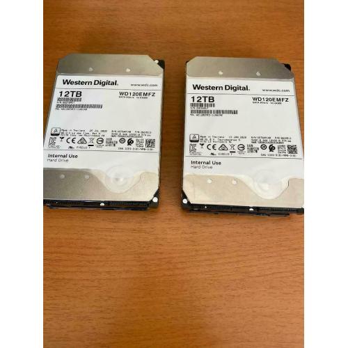 Western Digital 2 x 12To WD120EMFZ Helium