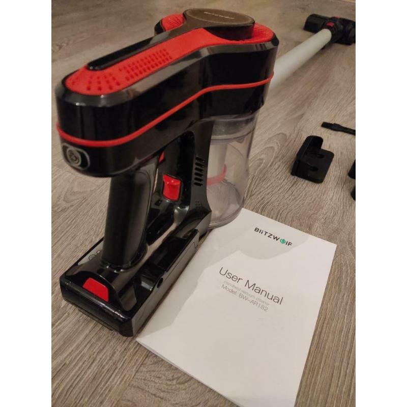 Draadloze Stofzuiger BlitzWolf incl. oplader / accessoires