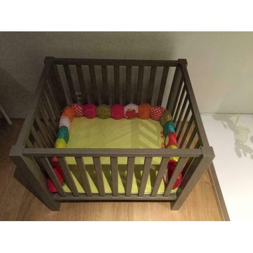 Baby park box Quax - Marie Lucca provence grijs