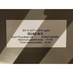 Baby park box Quax - Marie Lucca provence grijs