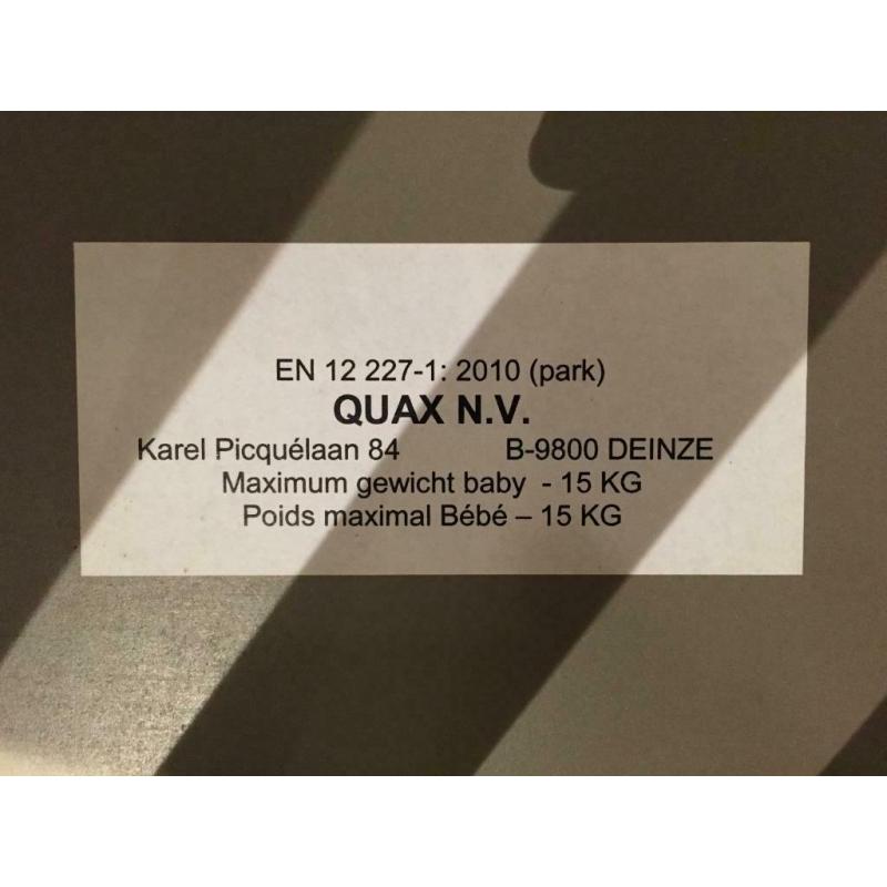 Baby park box Quax - Marie Lucca provence grijs