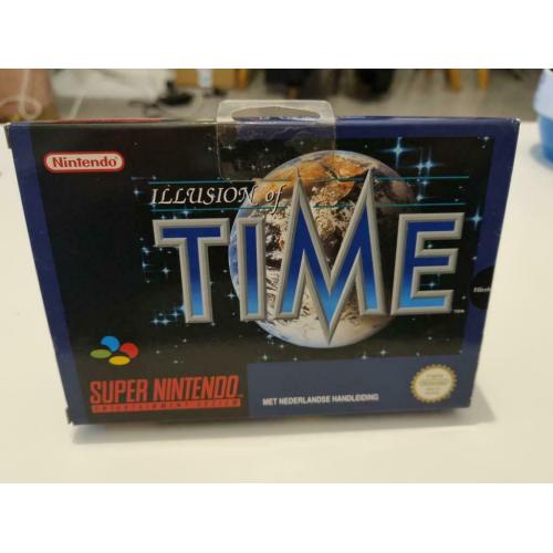 SNES Illusion of Time (CIB)