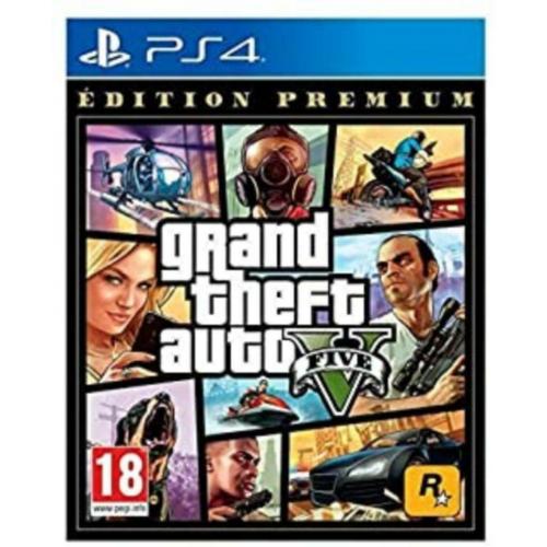 gta 5. jeu playstation 4 emballé