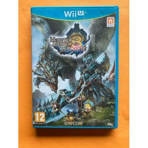 Monster hunter 3 ultimate - nintendo wii U (compleet)