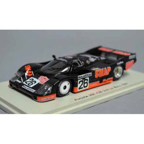 W100) 1:43 Spark Porsche 956 24H Le Mans 1984 #26