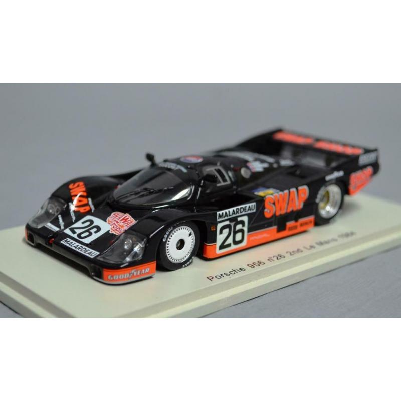 W100) 1:43 Spark Porsche 956 24H Le Mans 1984 #26