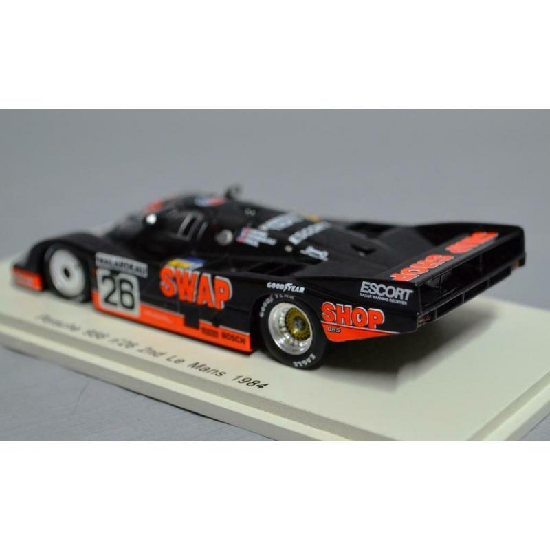 W100) 1:43 Spark Porsche 956 24H Le Mans 1984 #26