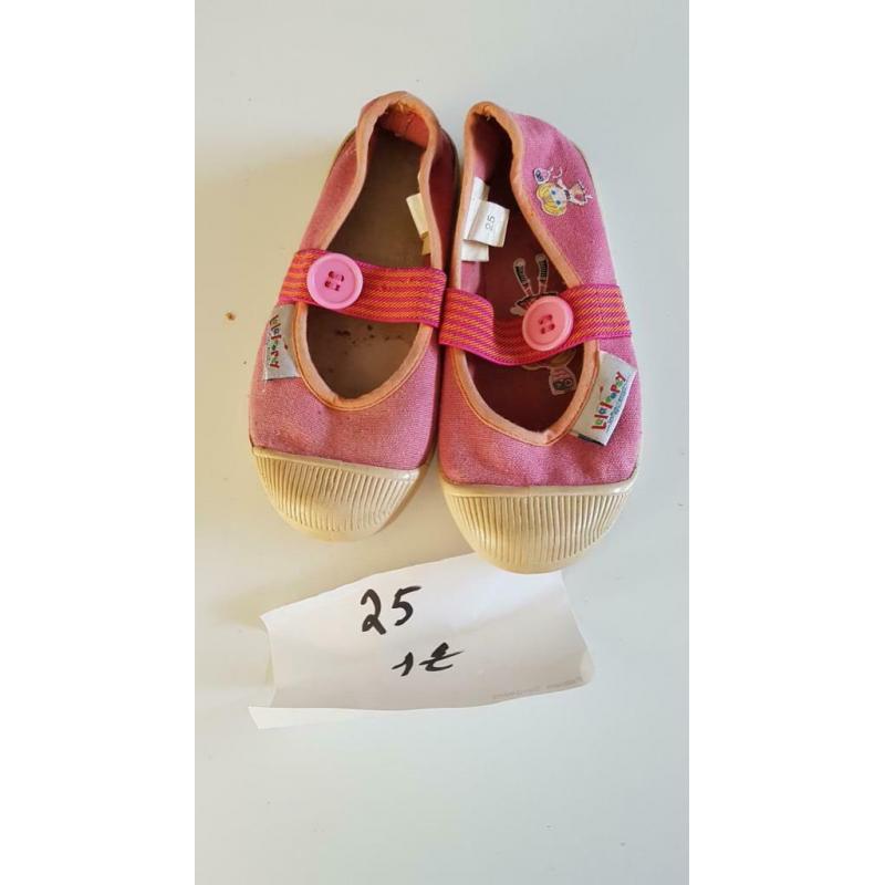 Meisjespantoffel Maat 33/30/28/26/25 vanaf 1€ stuk